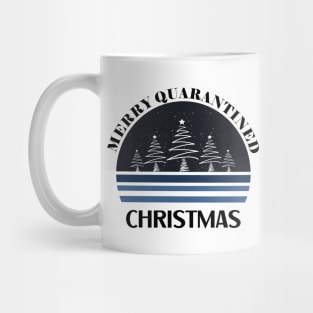 Merry Quarantined Christmas Trees Mug